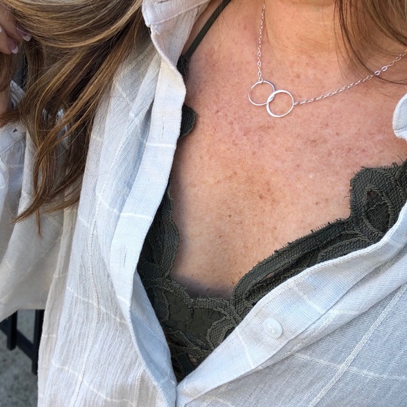 Perfect Double Strap Scalloped Olive Lace Bralette - Picture 3 of 8